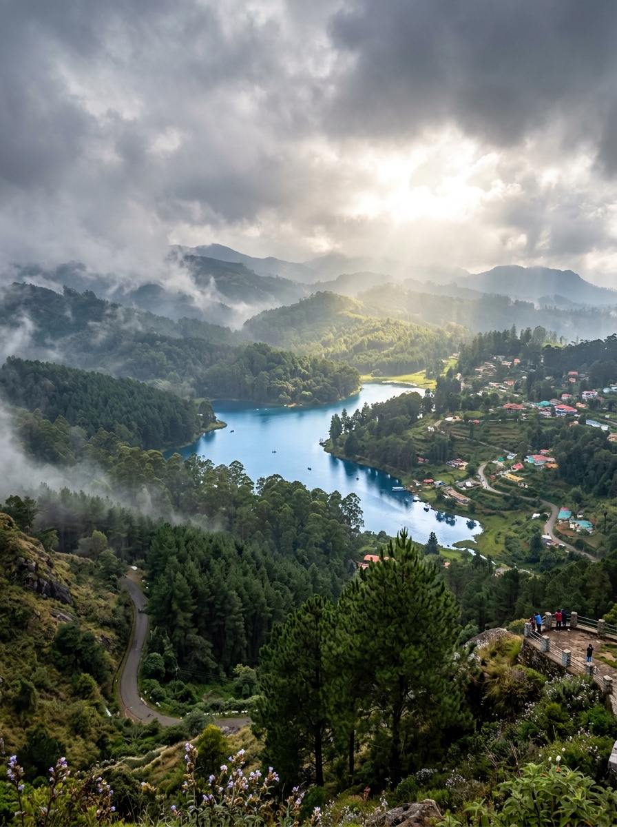 Breathtaking Misty Mountain Panoramas of Kodaikanal