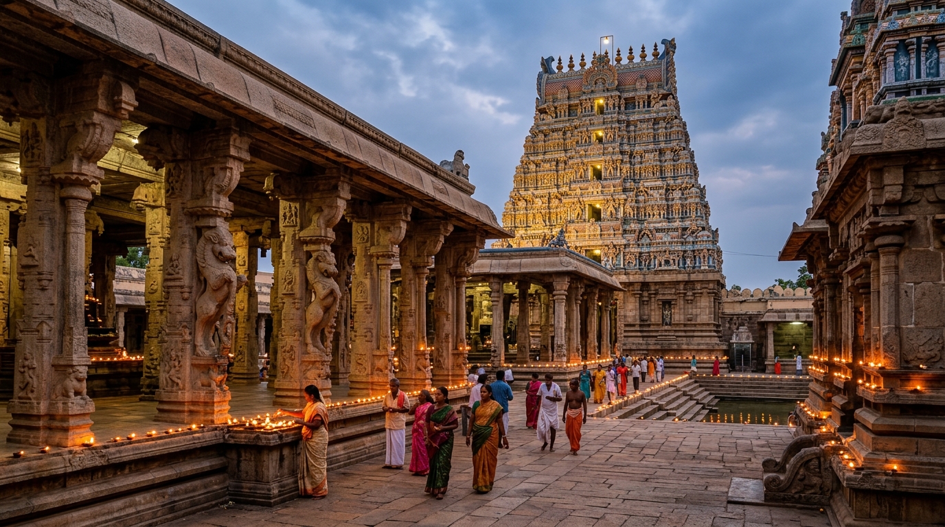Jambukeswarar Temple Thiruvanaikaval