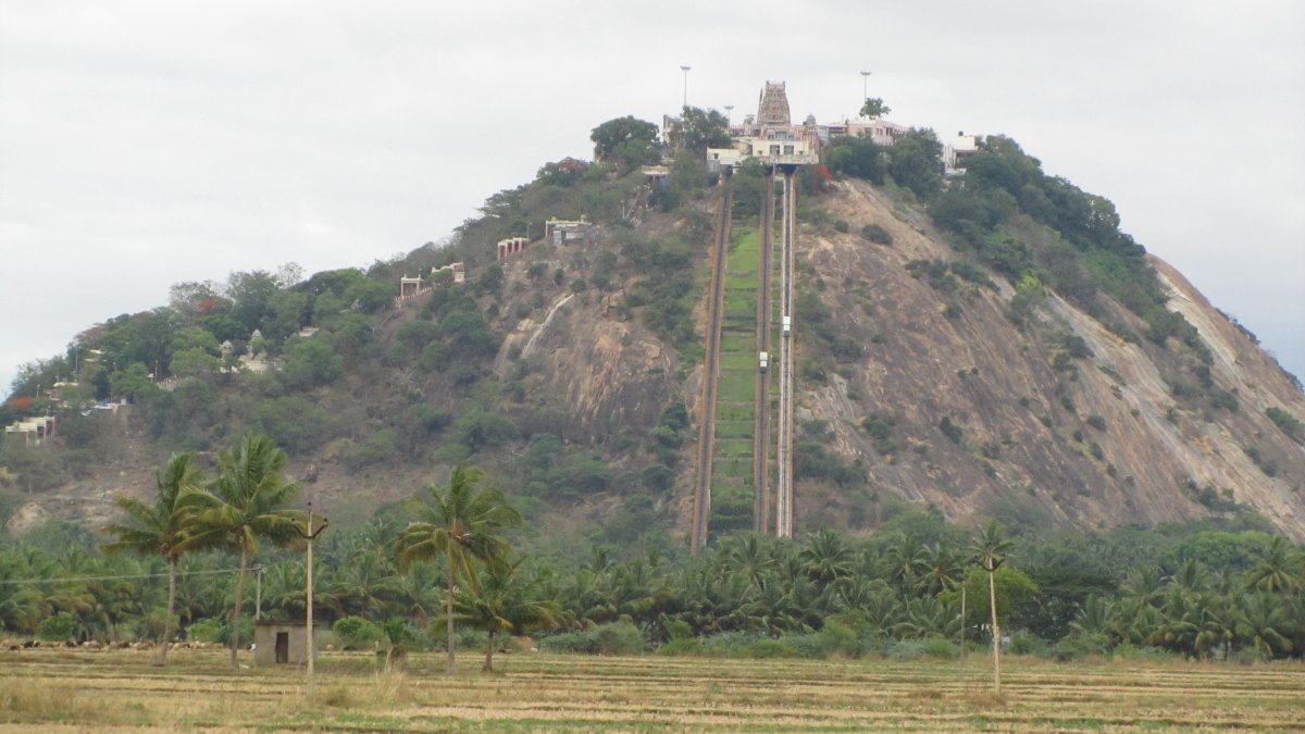 Palani Murugan Hill Temple and Dhandayuthapani Swamy Gopuram