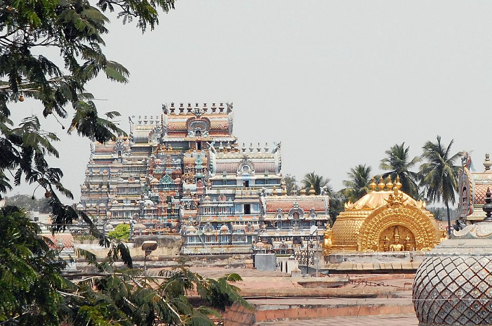Sri Ranganathaswamy Temple Golden Vimana