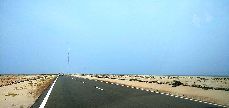 Dramatic Confluence of Two Oceans Dhanushkodi