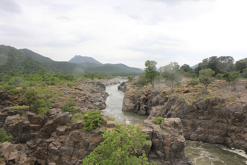 River Kaveri Gushing Waters