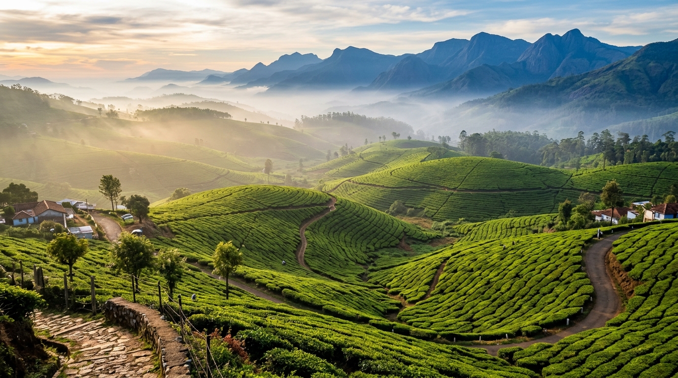 Spectacular Tea Slopes of Ooty and Coonoor