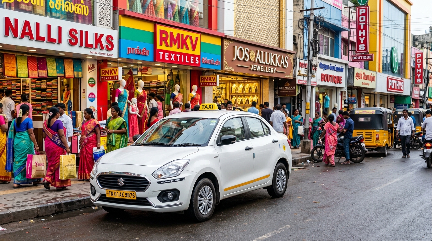 Thillai Nagar Shopping & Medical Cab