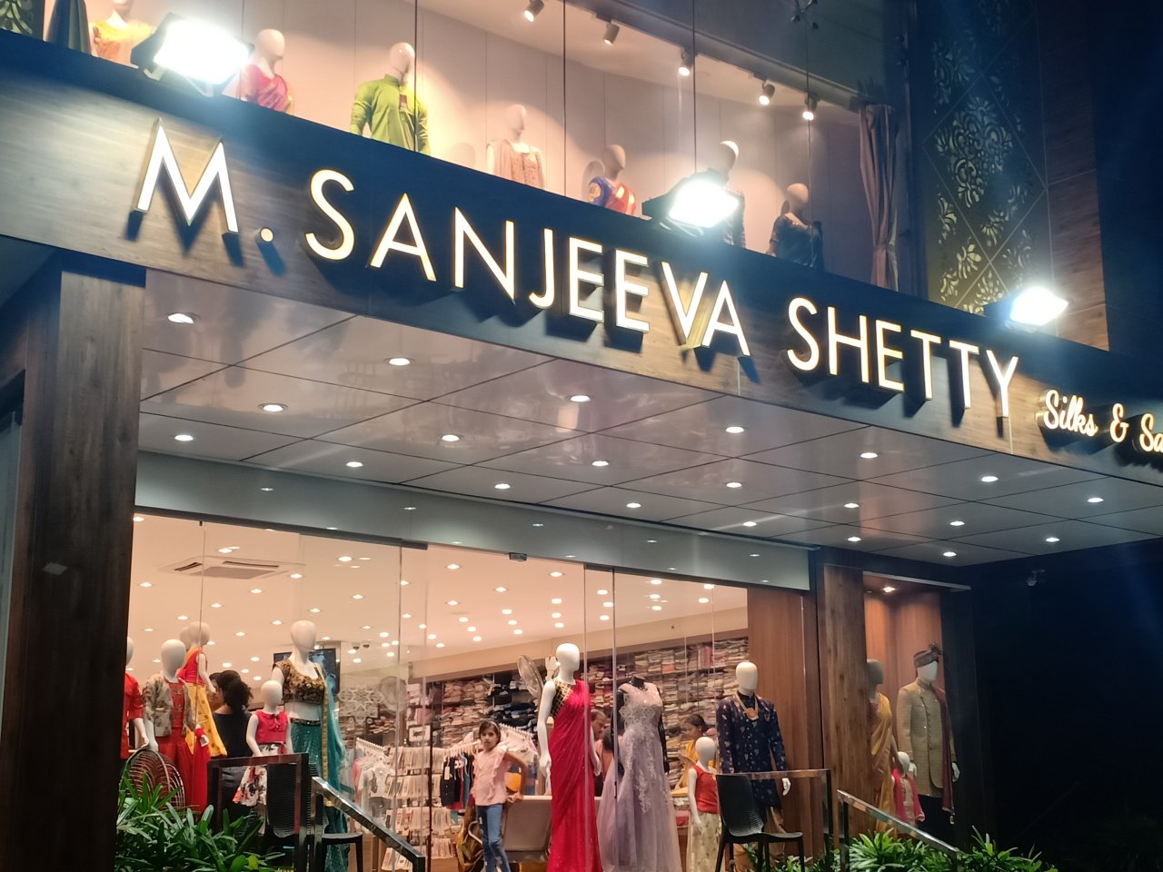 NSB Road Silk Sarees Trichy