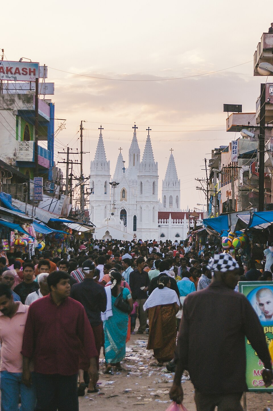 Gothic White Spires and Sacred Altar of Good Health
